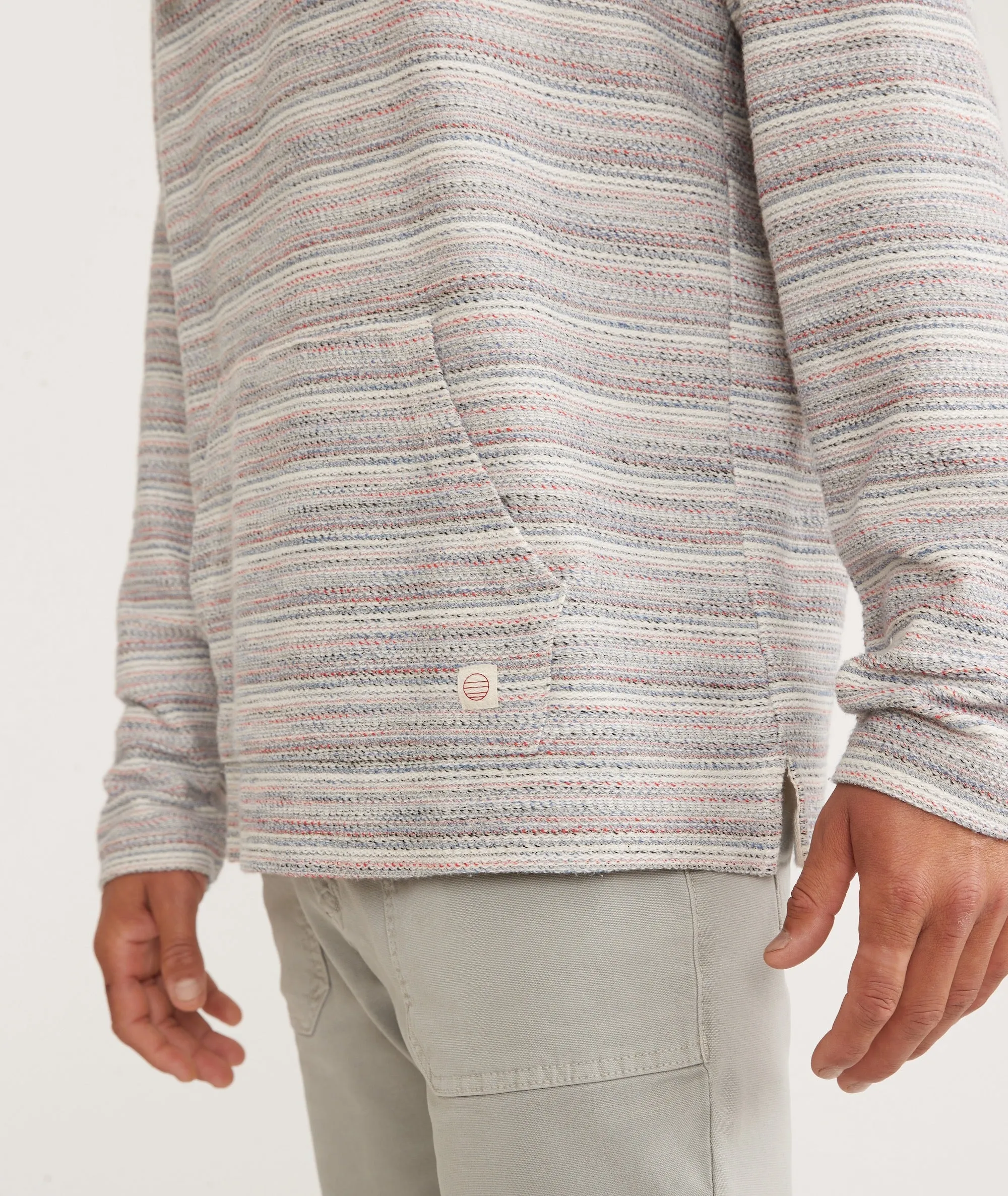Logan Textured Baja Hoodie sold by Marine Layer product image thumbnail 3