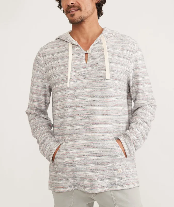 Logan Textured Baja Hoodie sold by Marine Layer