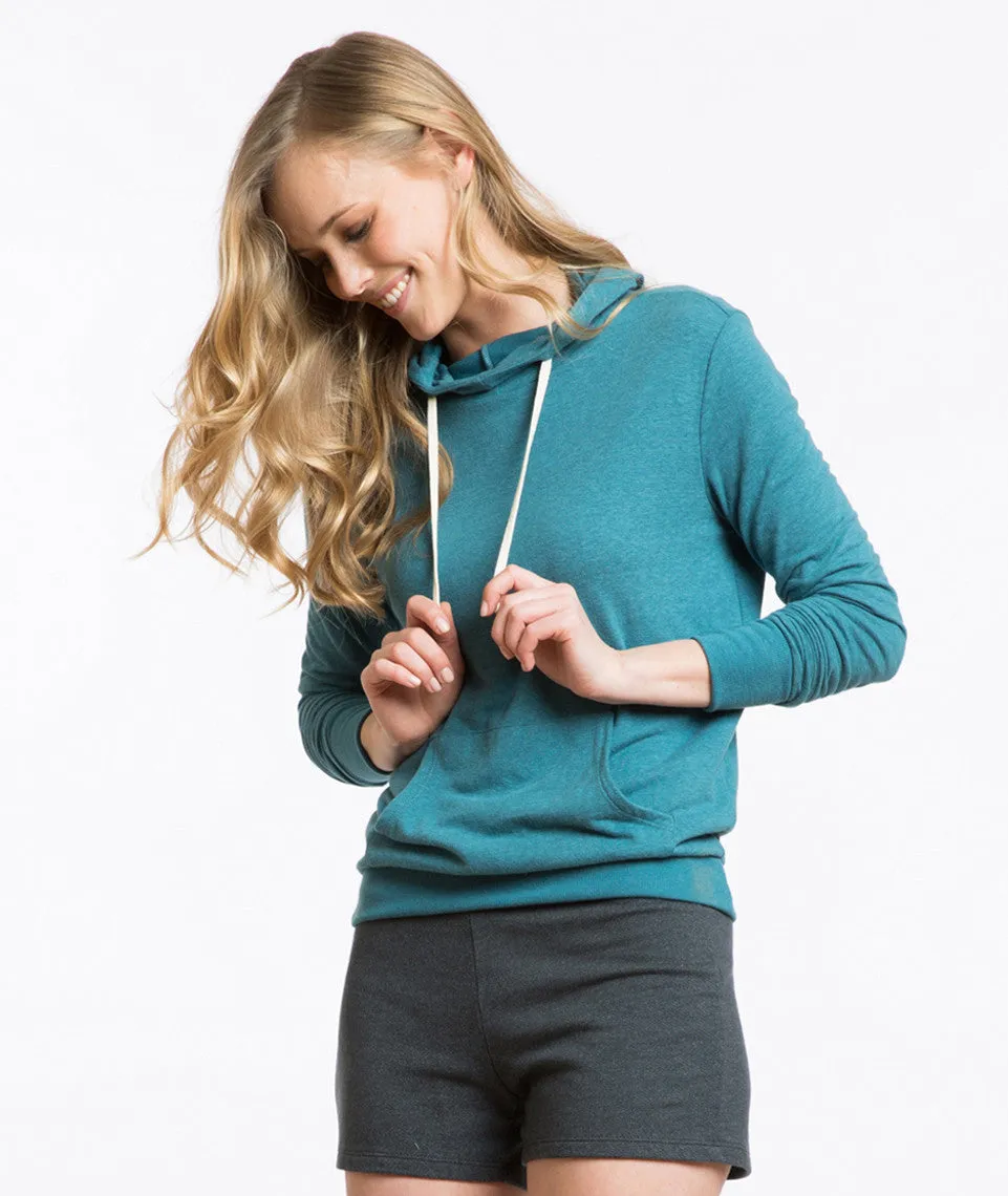 Caroline Duofold Cowl Neck Hoodie sold by Marine Layer product image thumbnail 3