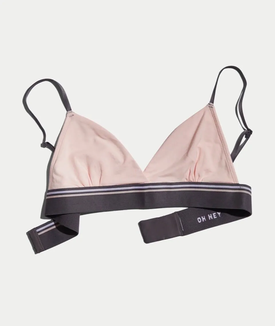 Rose Bralette in Dusty Pink sold by Marine Layer