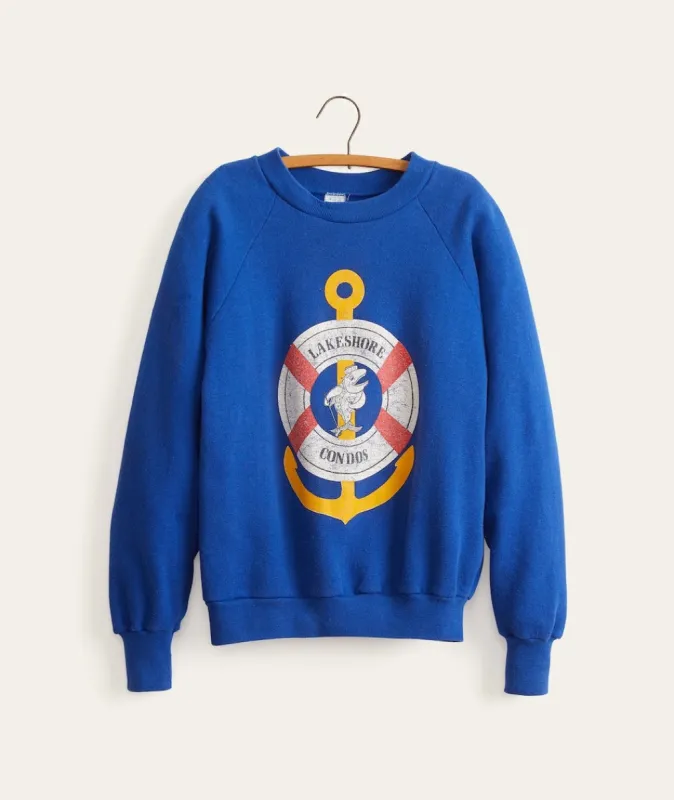 80s Lakeshore Condos Graphic Sweatshirt sold by Marine Layer