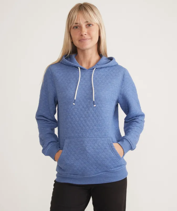 Corbet Quilted Hoodie sold by Marine Layer