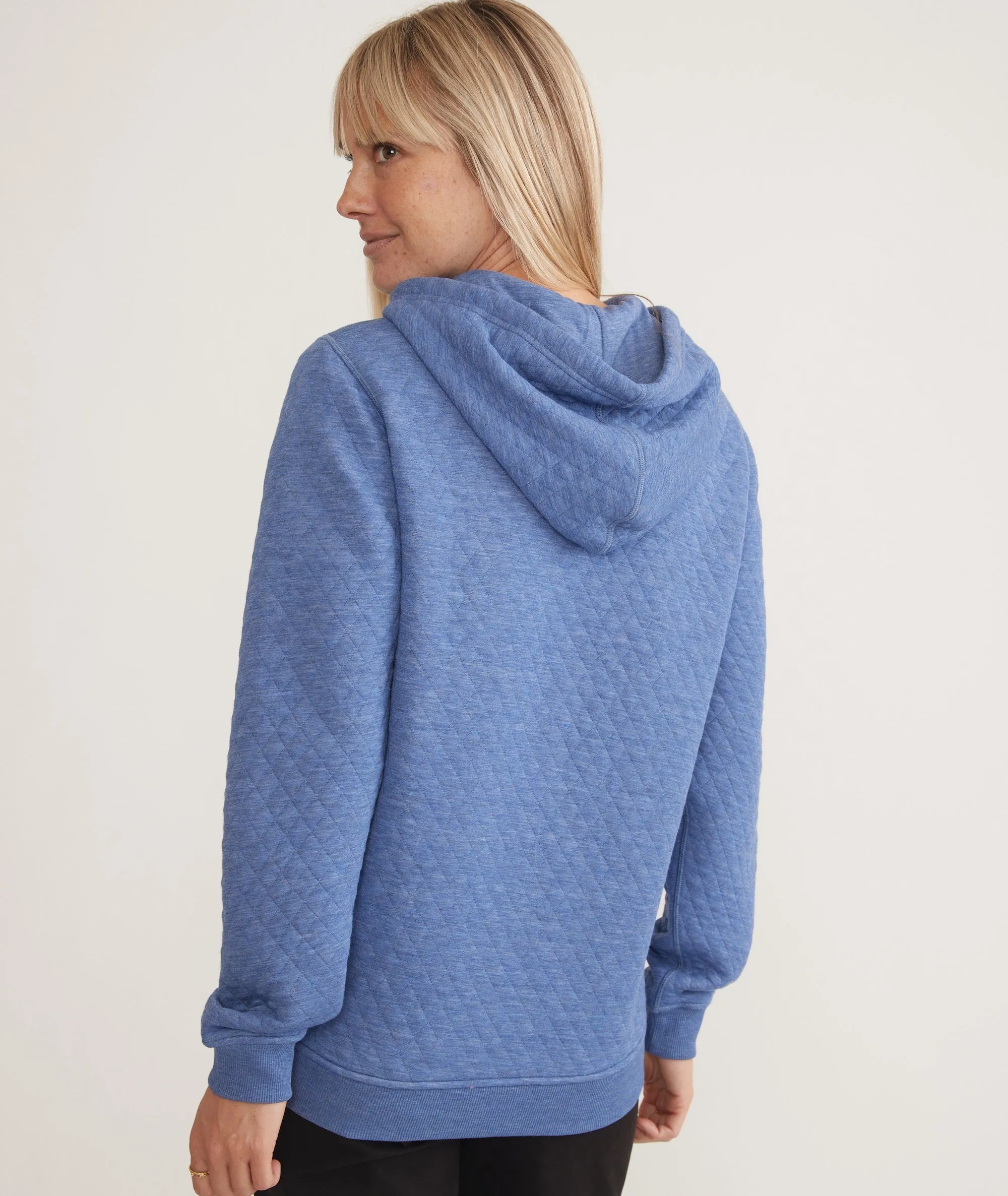Corbet Quilted Hoodie sold by Marine Layer product image thumbnail 4