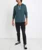 Double Knit Hoodie in Green Gables sold by Marine Layer