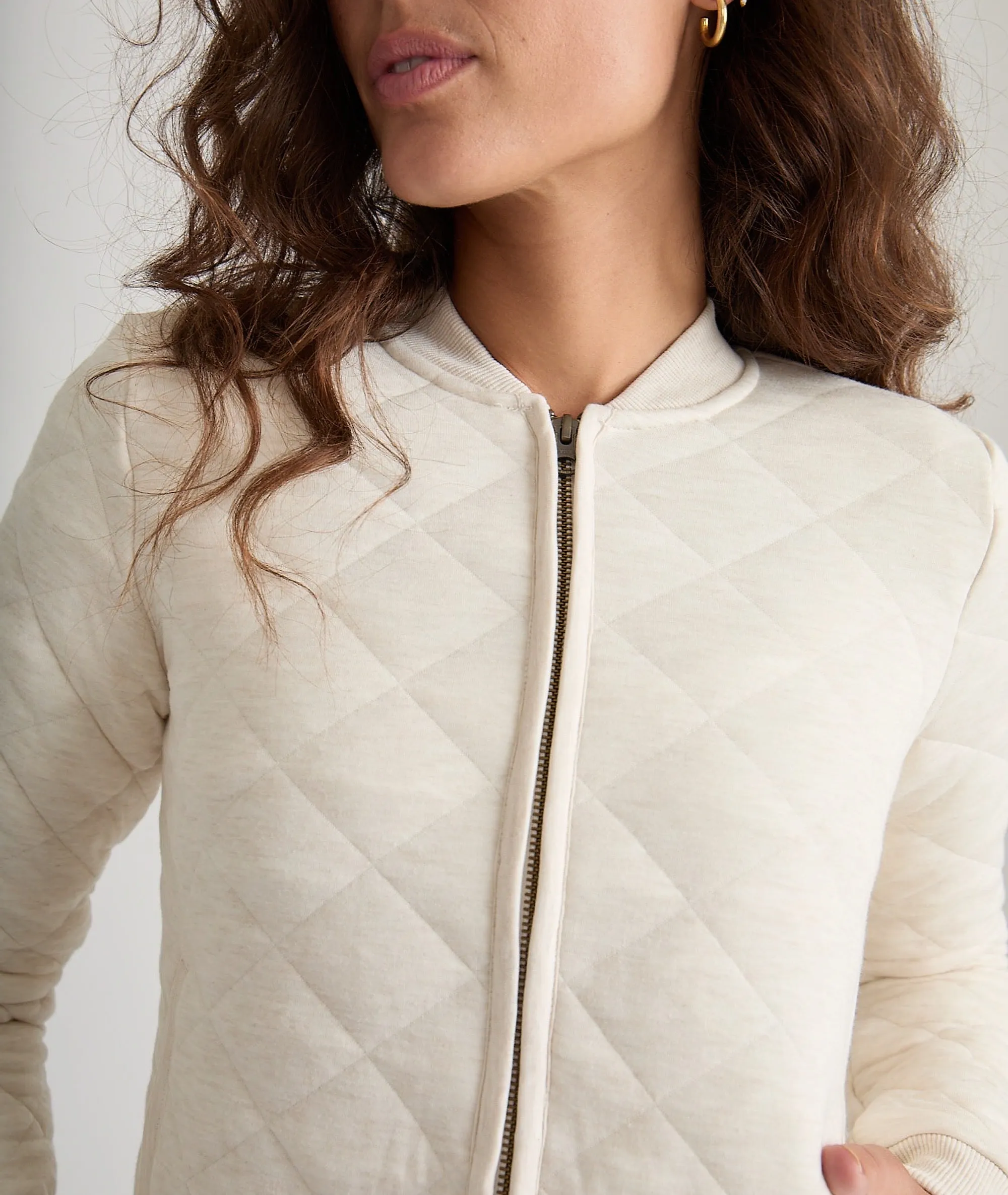 Corbet Quilted Bomber sold by Marine Layer product image thumbnail 4