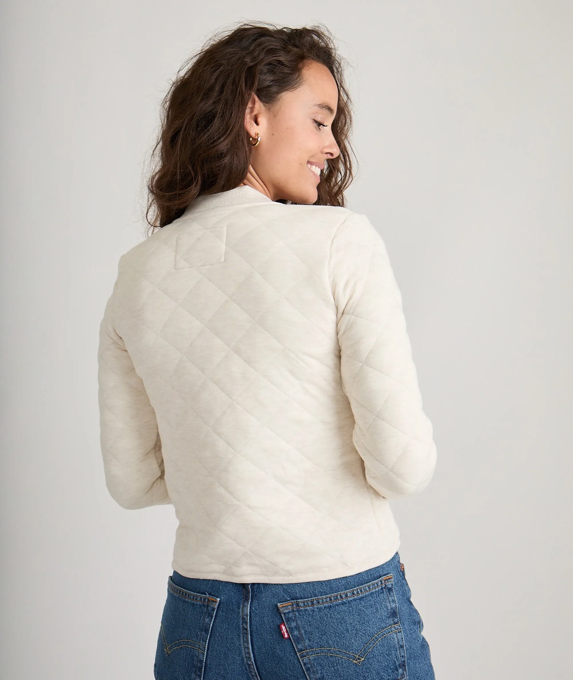 Corbet Quilted Bomber sold by Marine Layer product image thumbnail 3