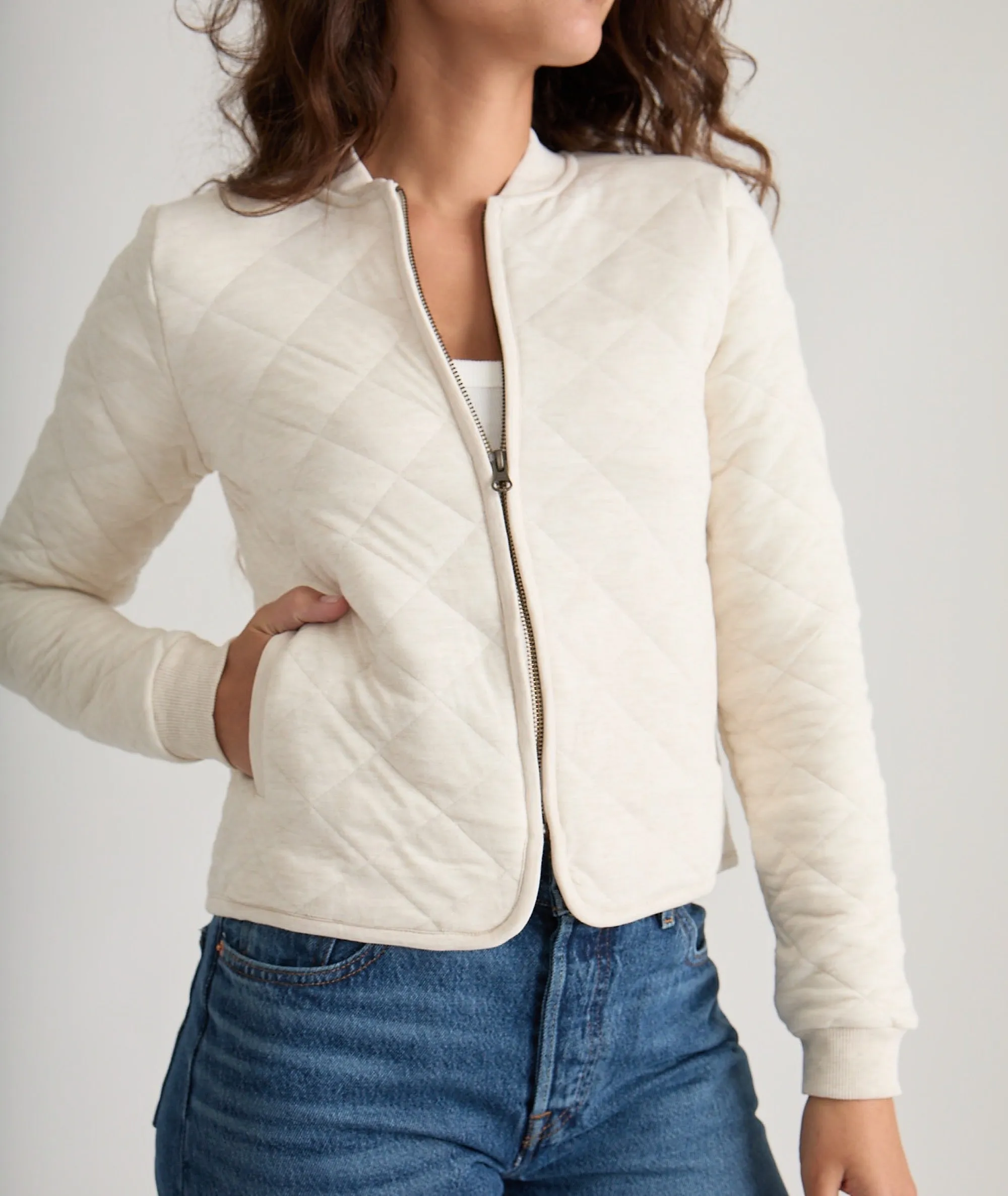 Corbet Quilted Bomber sold by Marine Layer product image thumbnail 2