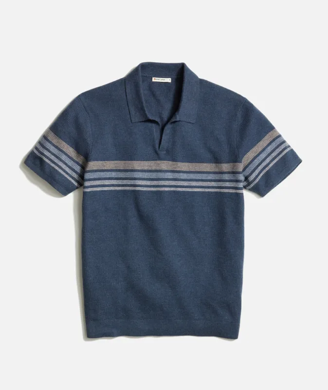 Liam Sweater Polo sold by Marine Layer