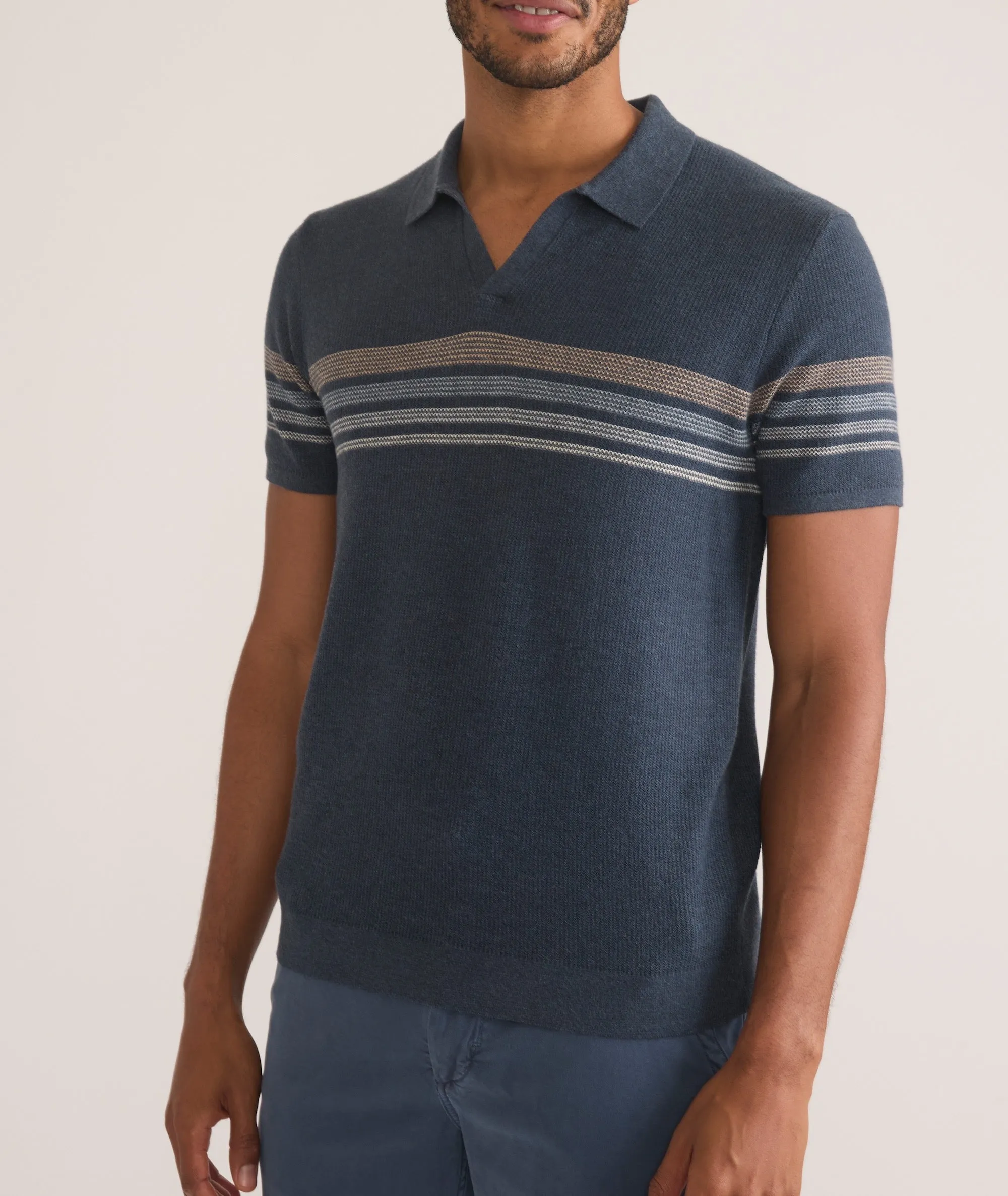Liam Sweater Polo sold by Marine Layer product image thumbnail 3