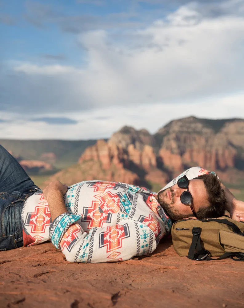 The Holbrook Aztec Shacket sold by Marine Layer product image thumbnail 3