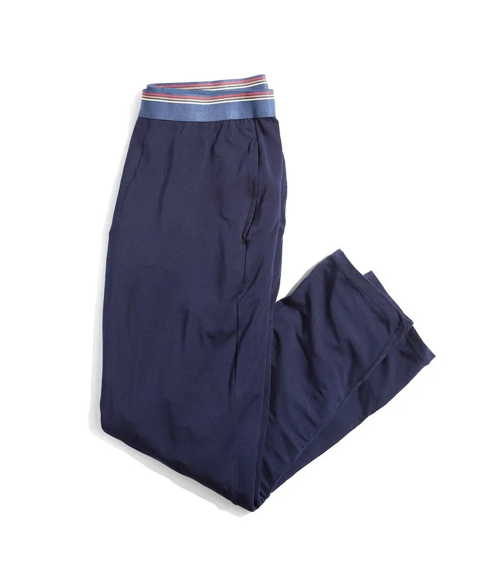 Best Sleep Pant Ever in Navy sold by Marine Layer