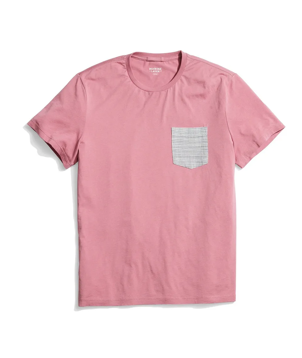 Gaviota Pocket Tee sold by Marine Layer