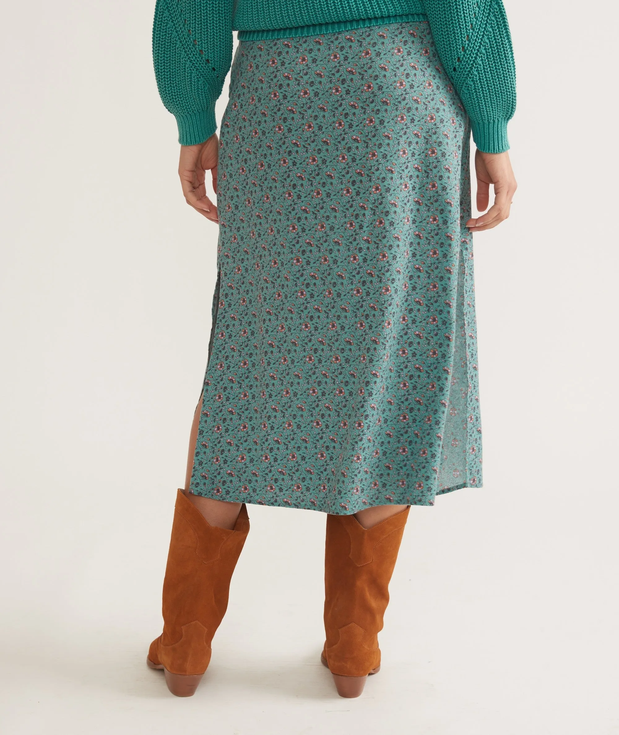 Ryan Slip Midi Skirt sold by Marine Layer product image thumbnail 3