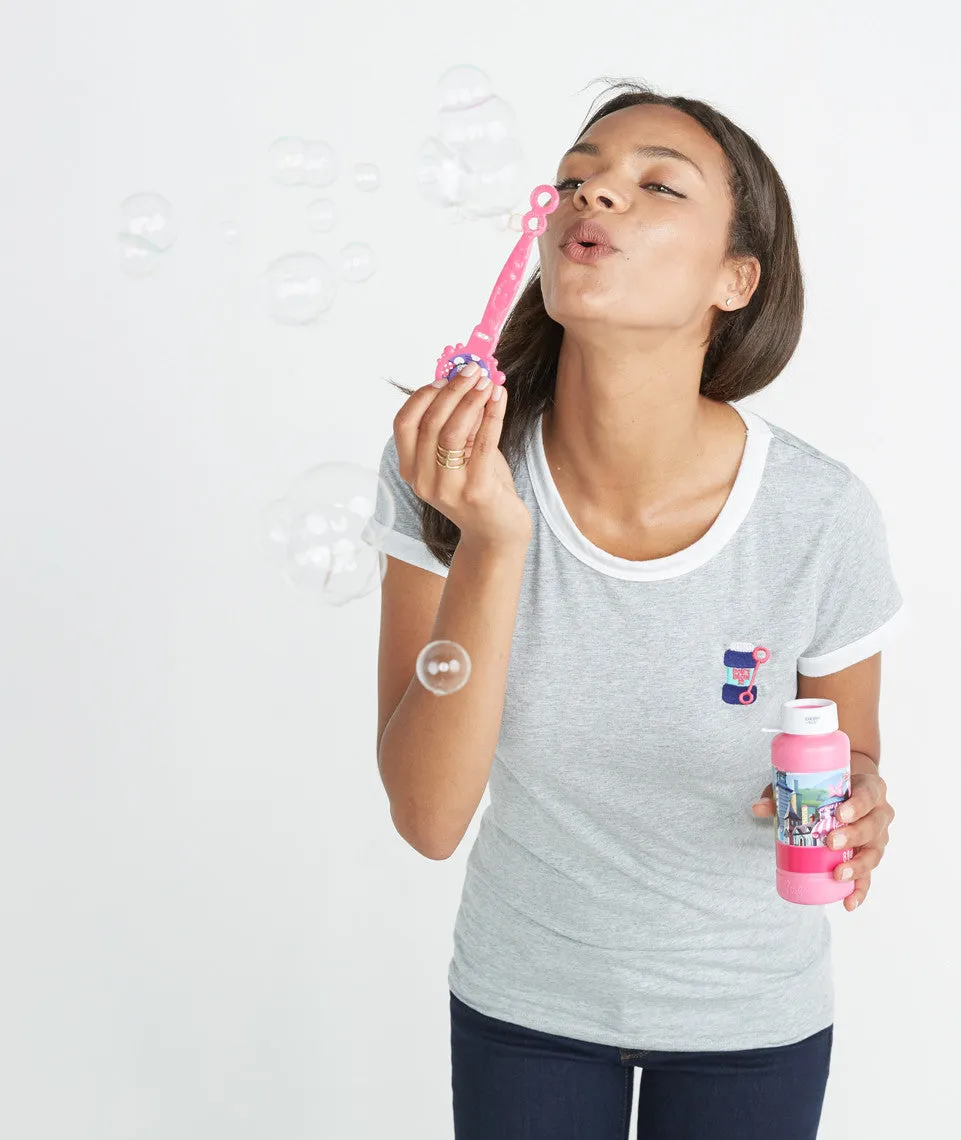 Don't Blow It Ringer Tee sold by Marine Layer