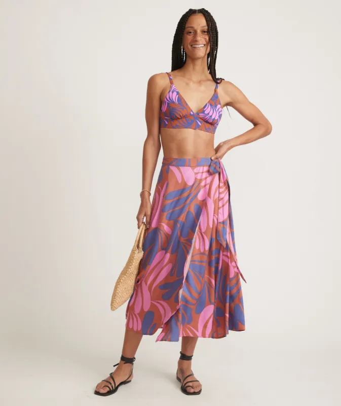 Knit lurex midi Skirt | Parallel