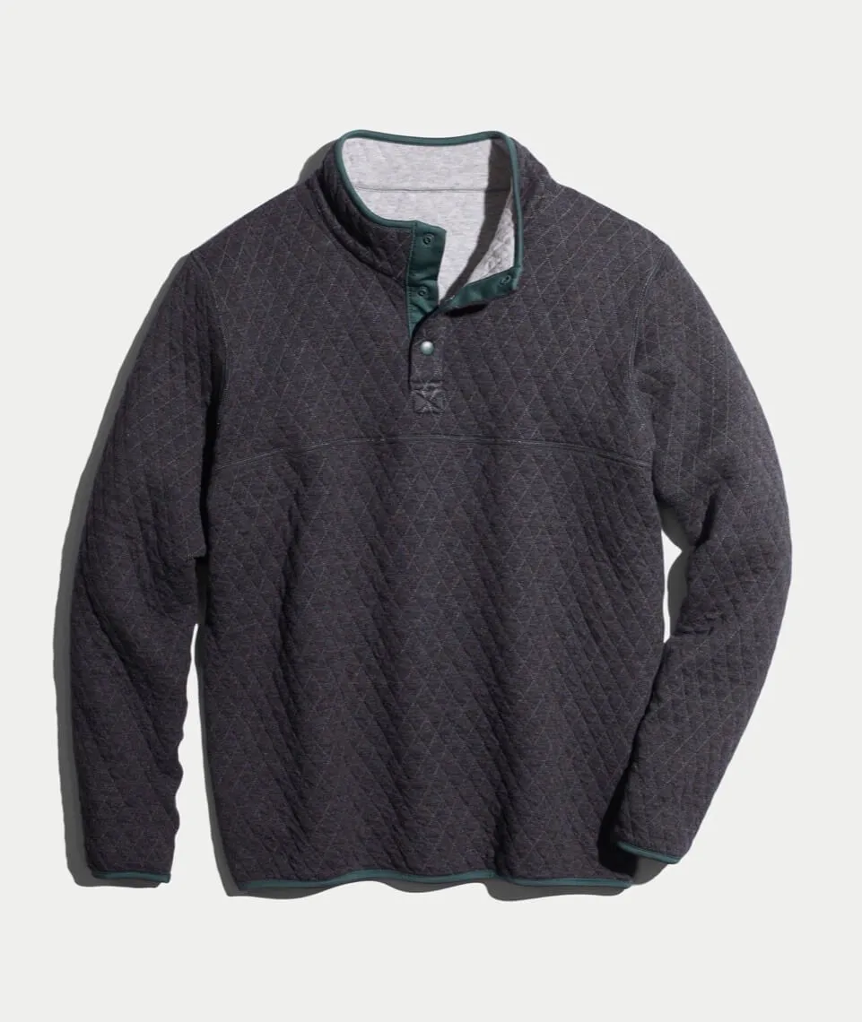Reversible Corbet in Heather Grey/Charcoal sold by Marine Layer product image thumbnail 2