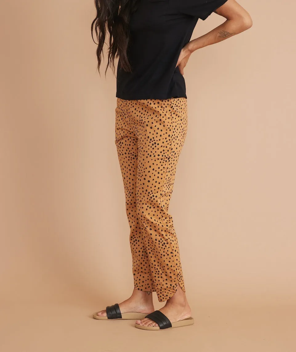 Allison Pant in Abstract Cheetah Print sold by Marine Layer product image thumbnail 3