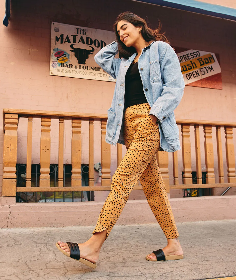 Allison Pant in Abstract Cheetah Print sold by Marine Layer product image thumbnail 2