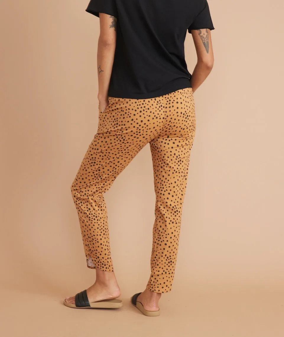 Allison Pant in Abstract Cheetah Print sold by Marine Layer product image thumbnail 4