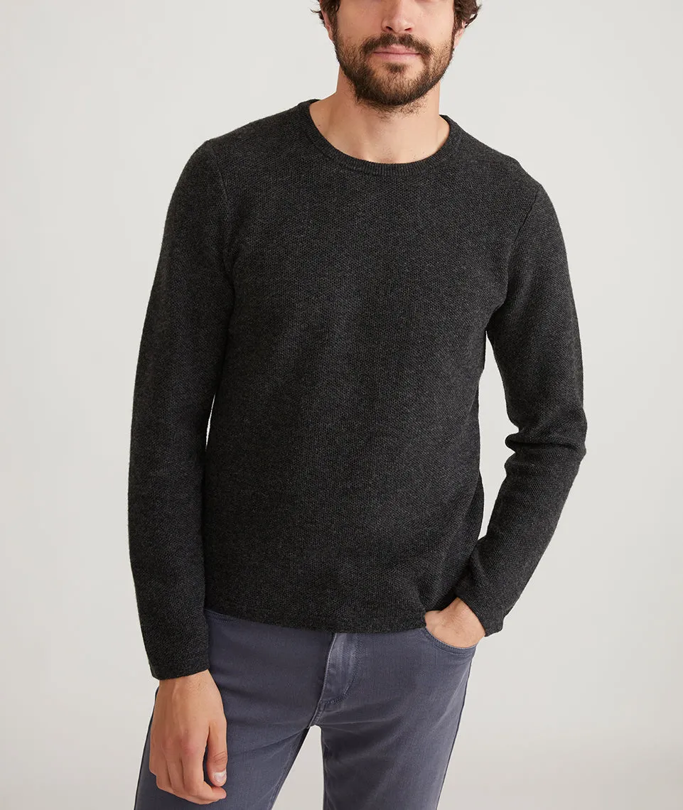 Long Sleeve Merino Blend Sweater Tee sold by Marine Layer product image thumbnail 3