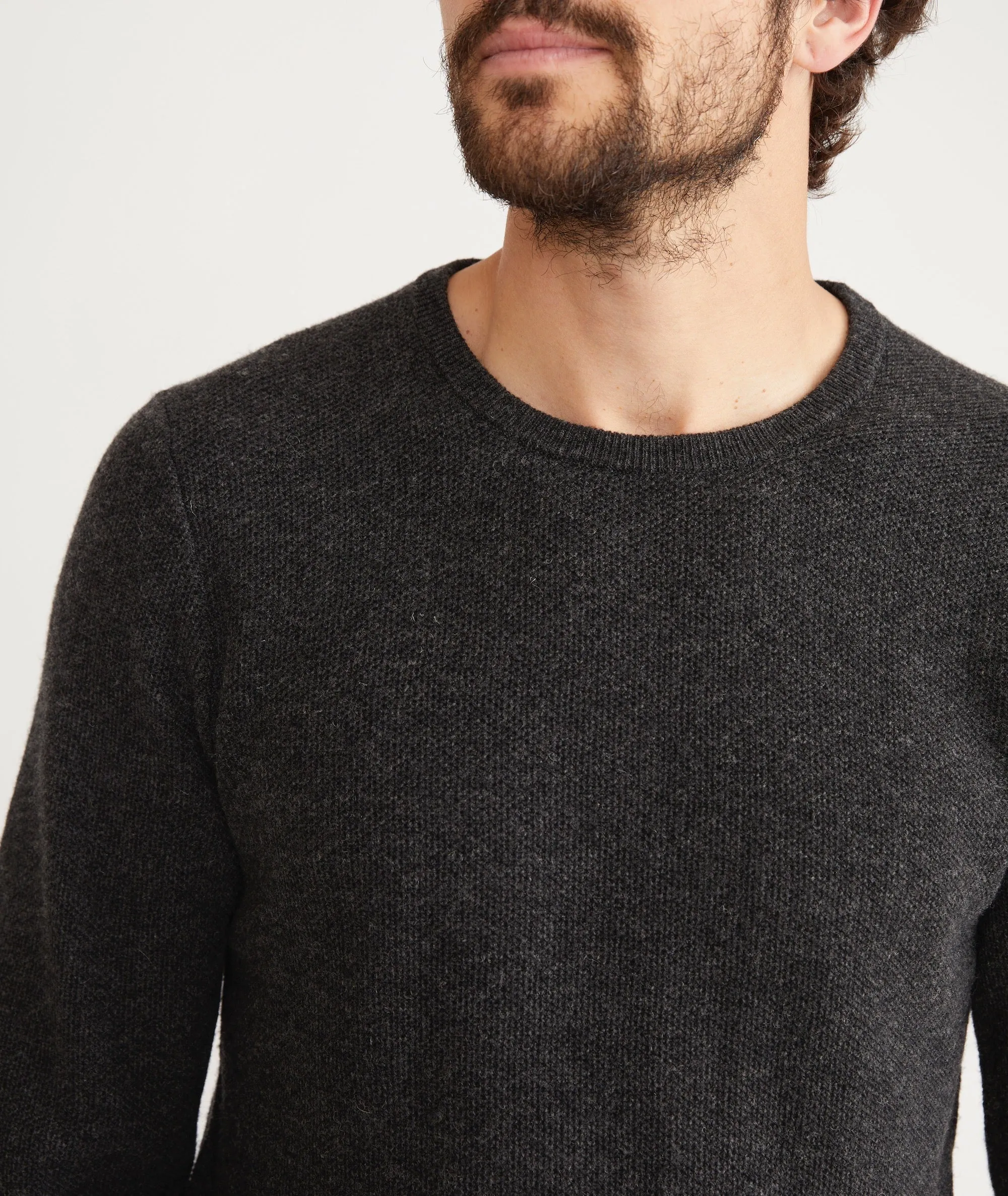 Long Sleeve Merino Blend Sweater Tee sold by Marine Layer product image thumbnail 4