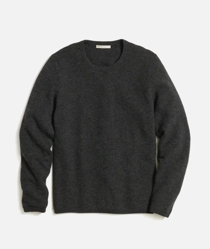 Long Sleeve Merino Blend Sweater Tee sold by Marine Layer