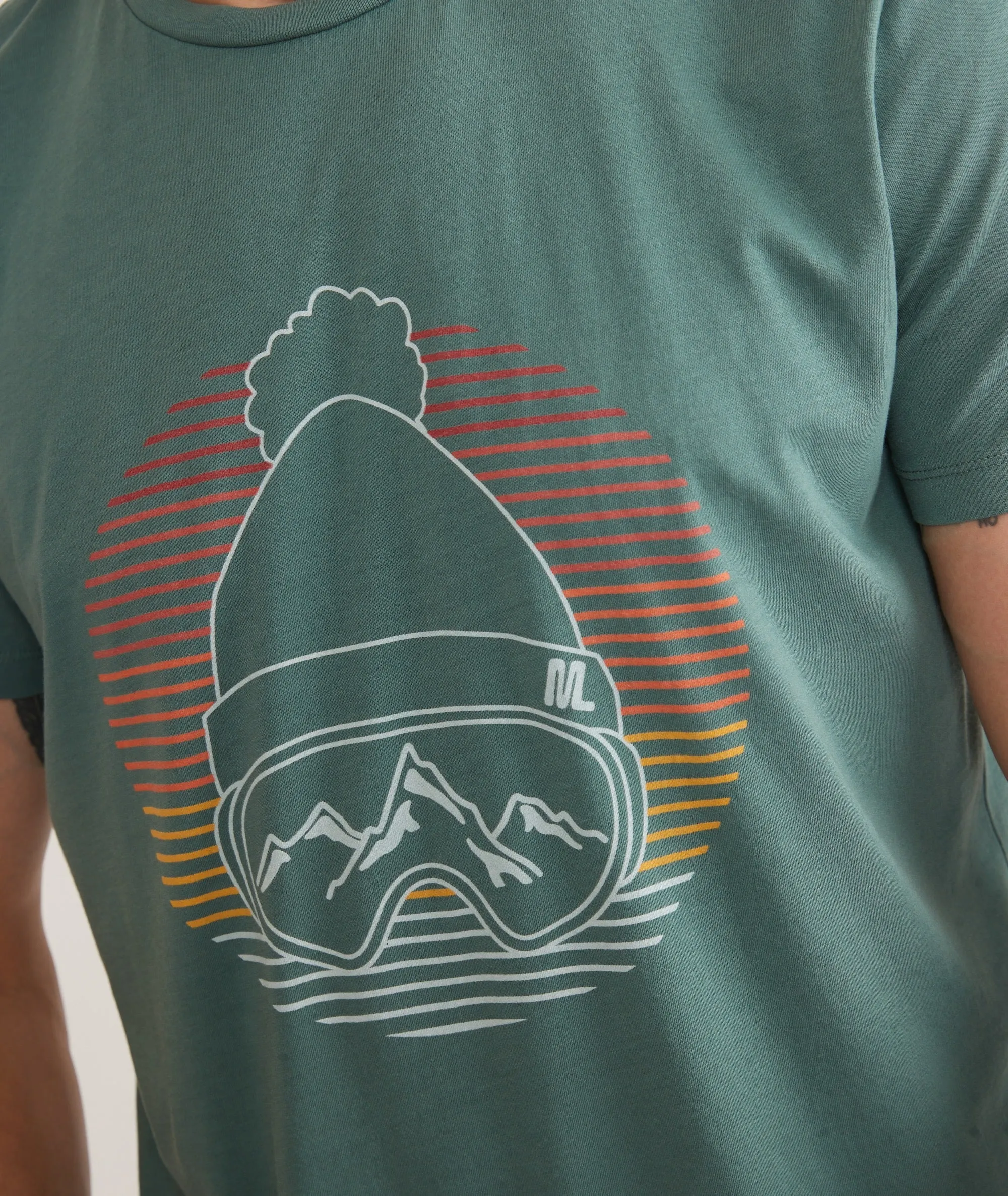 Signature Crew Graphic Tee sold by Marine Layer product image thumbnail 3