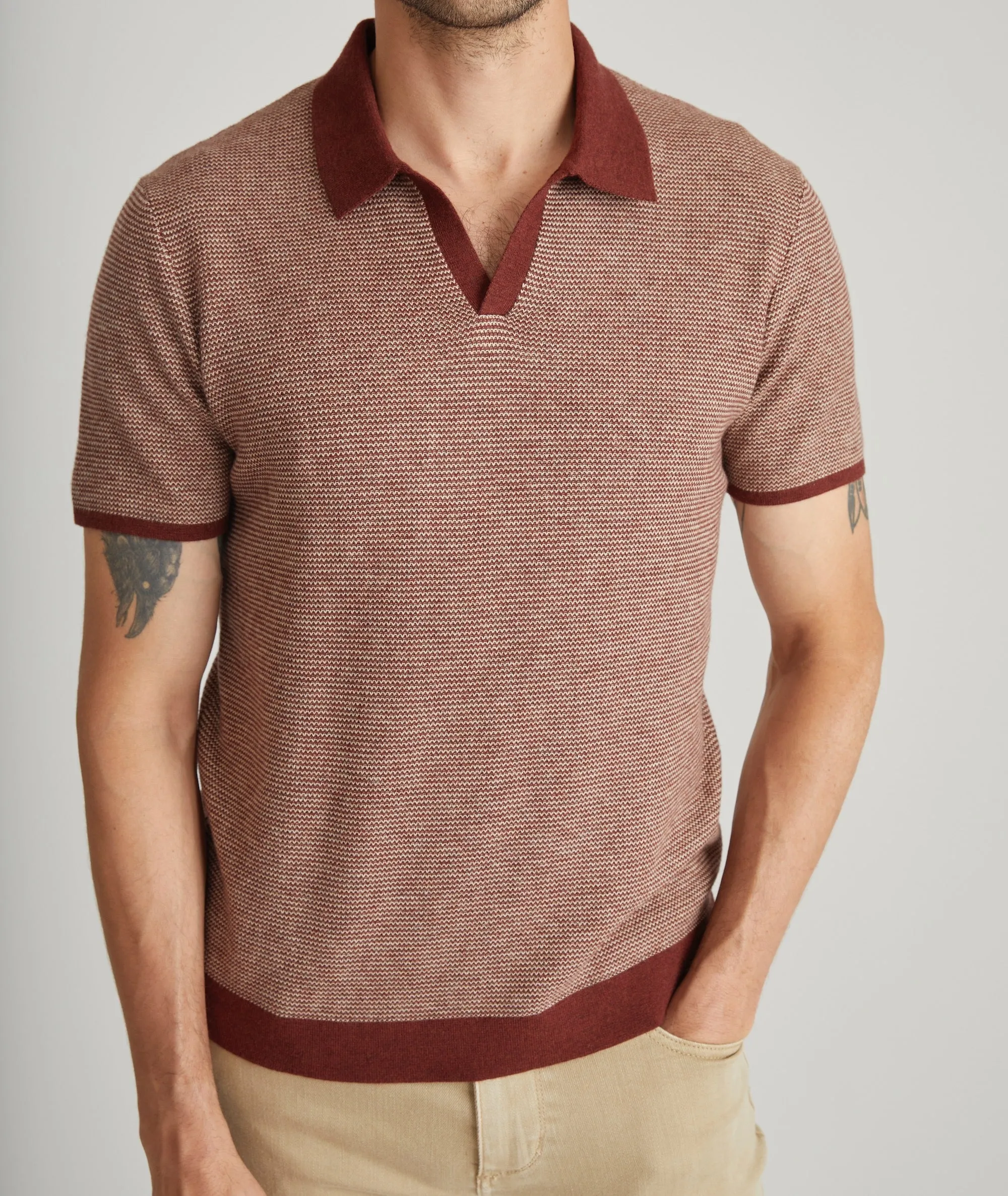 Liam Sweater Polo sold by Marine Layer product image thumbnail 2