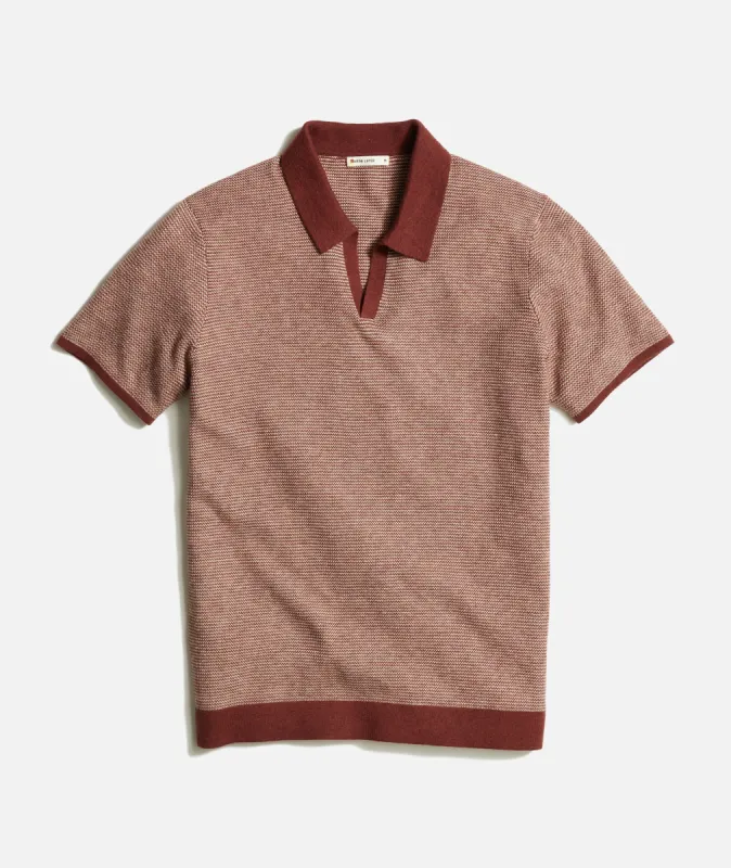 Liam Sweater Polo sold by Marine Layer