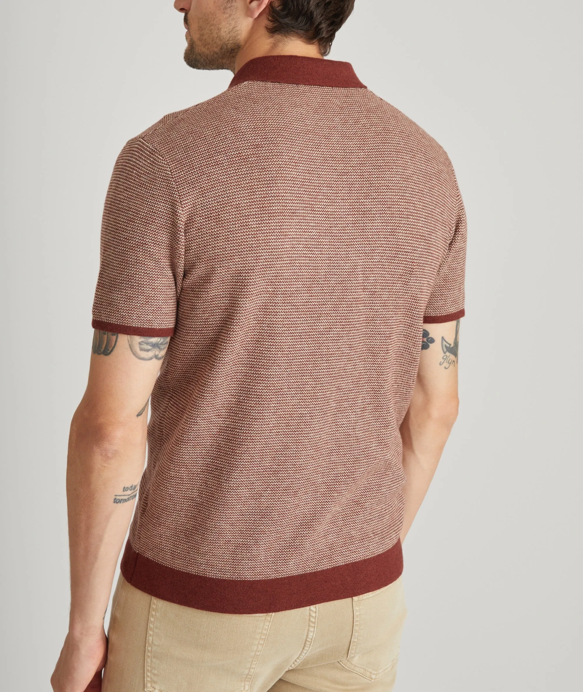 Liam Sweater Polo sold by Marine Layer product image thumbnail 5