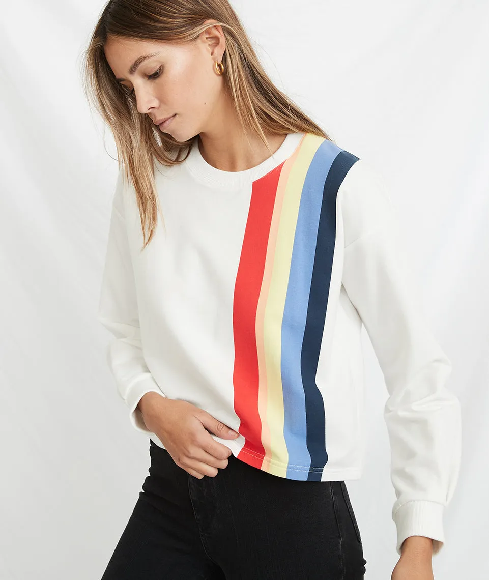 Tate Crop Sweatshirt sold by Marine Layer product image thumbnail 4
