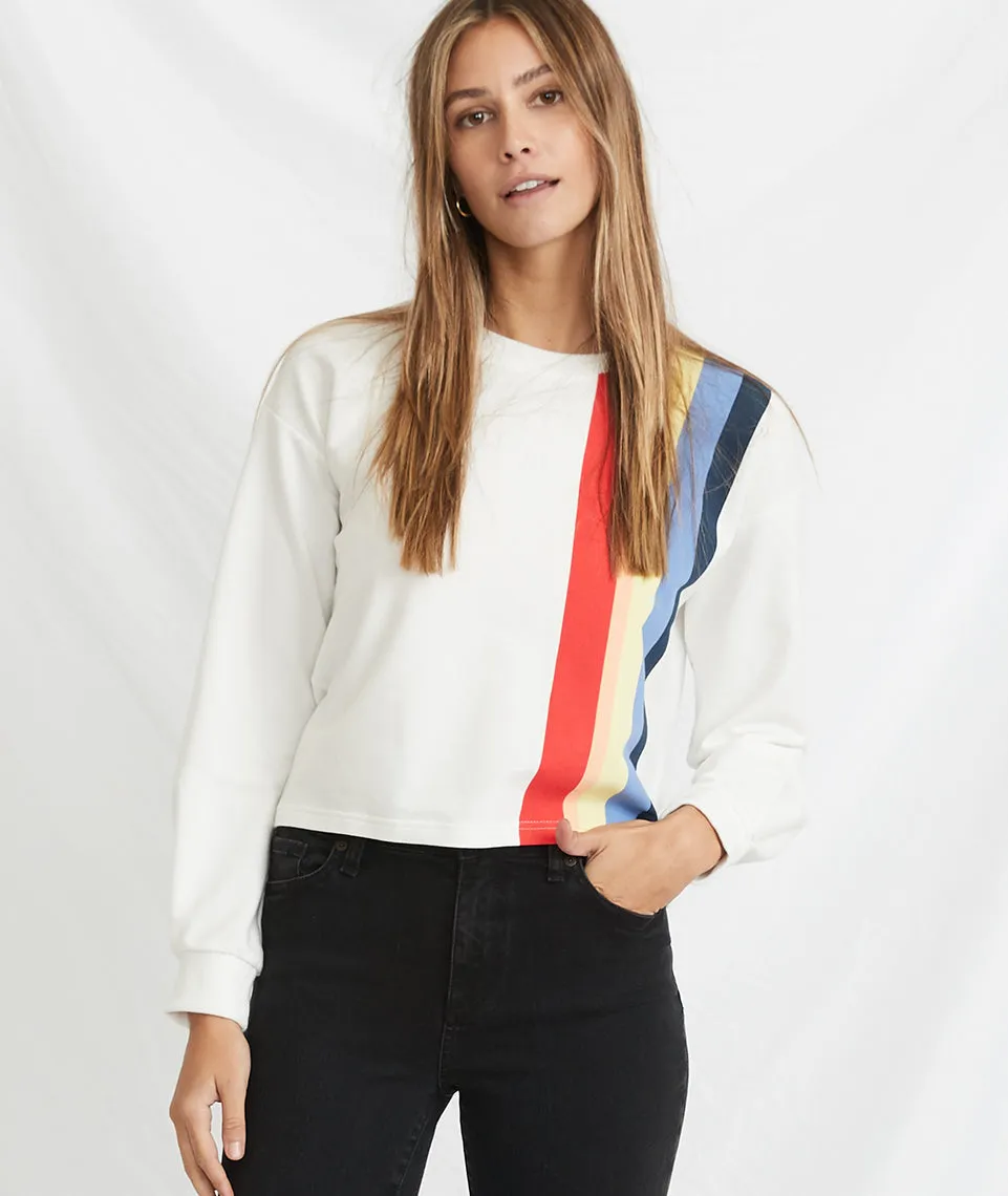 Tate Crop Sweatshirt sold by Marine Layer product image thumbnail 3