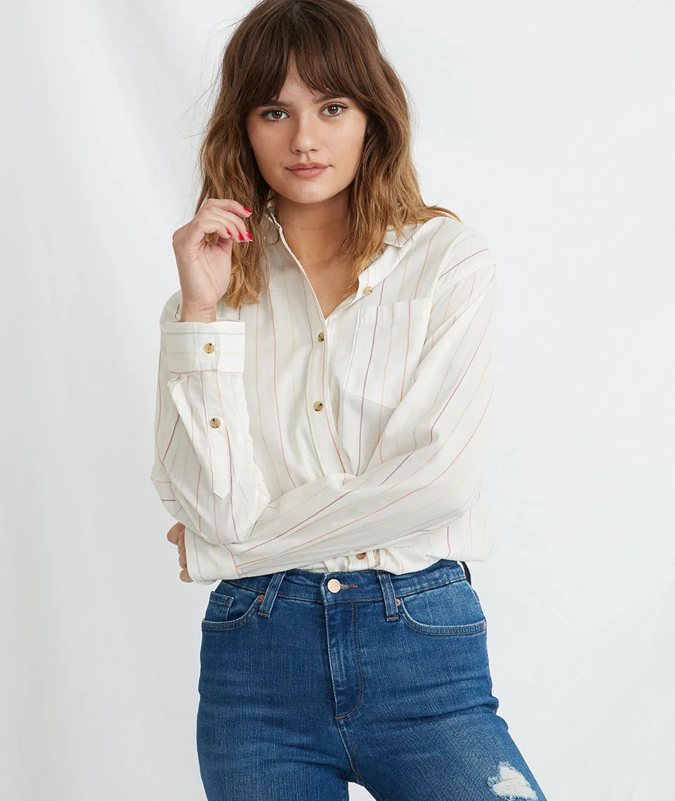 Viviana Boyfriend Button Down sold by Marine Layer product image thumbnail 4