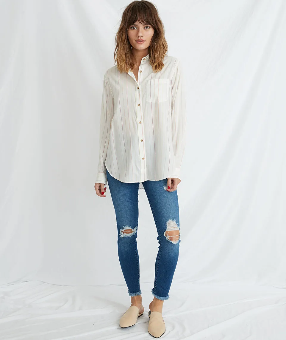 Viviana Boyfriend Button Down sold by Marine Layer product image thumbnail 3