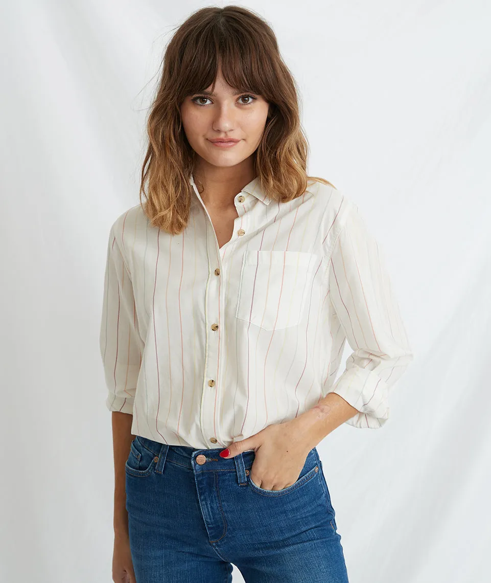 Viviana Boyfriend Button Down sold by Marine Layer product image thumbnail 5