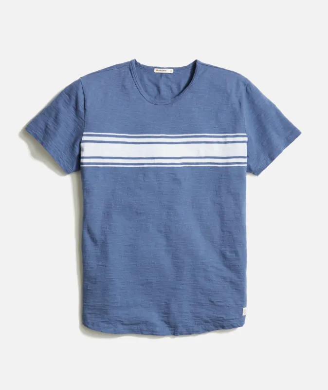 Vintage Heavy Slub Stripe Tee sold by Marine Layer