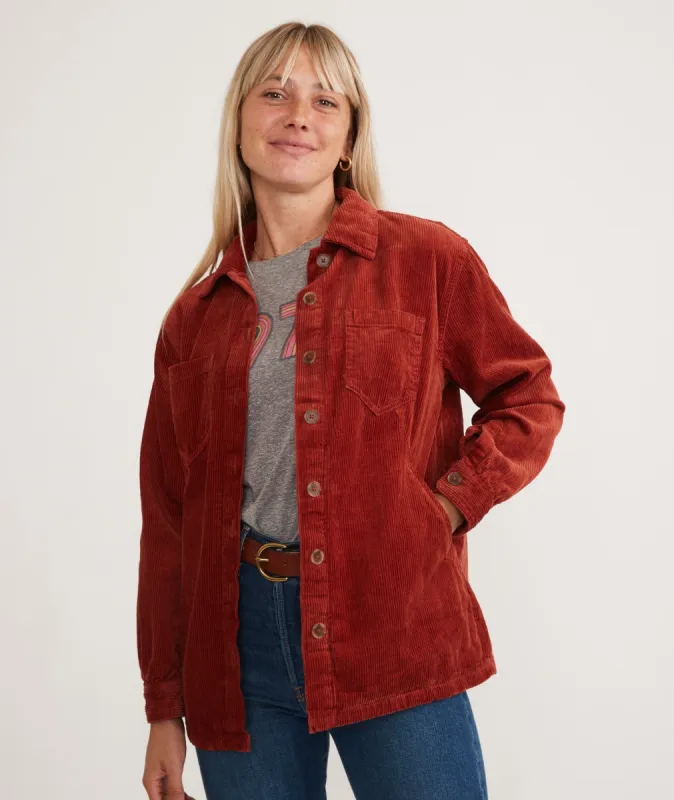 Jemma Shirt Jacket sold by Marine Layer