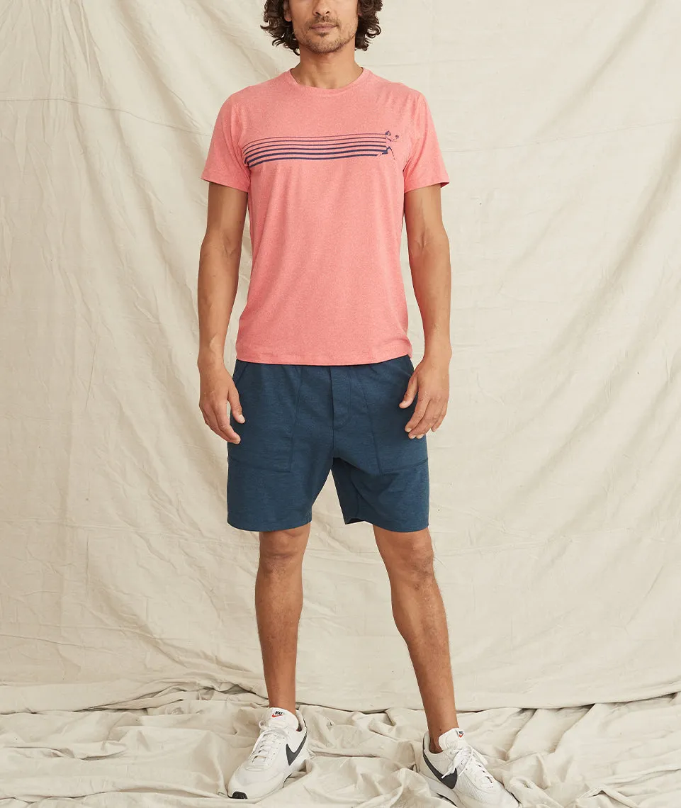 Tennis Stripe Sport Crew sold by Marine Layer product image thumbnail 3
