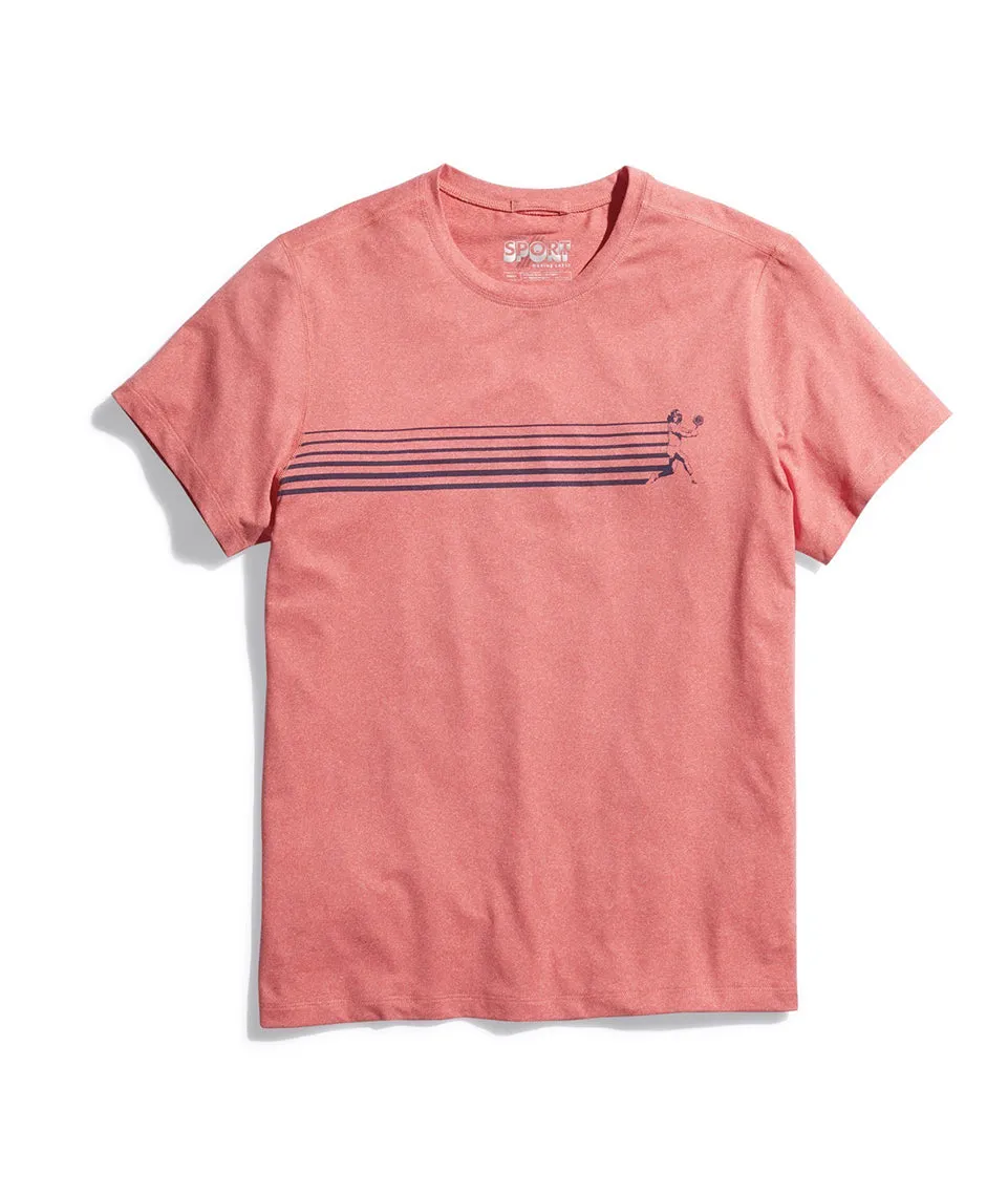 Tennis Stripe Sport Crew sold by Marine Layer