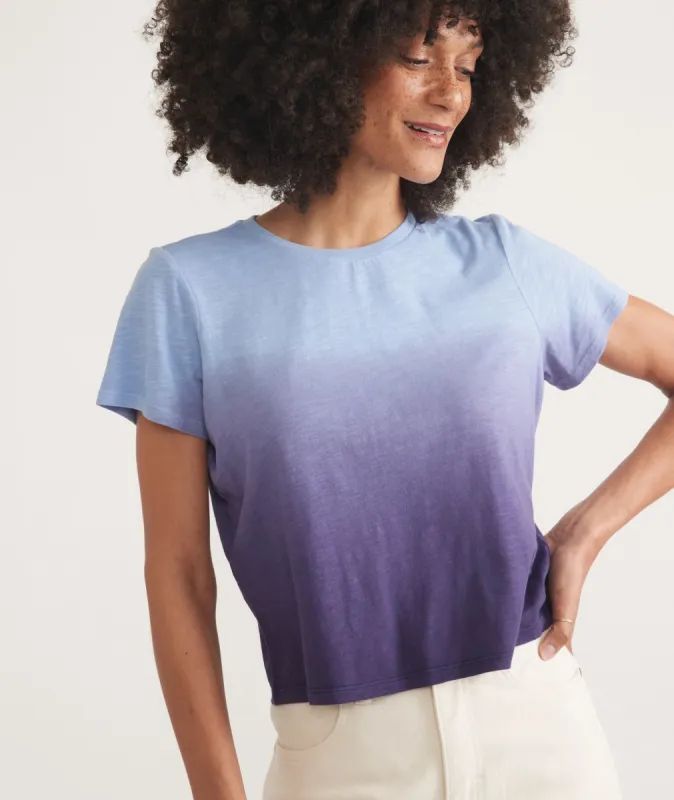 Easy Crew Crop Tee sold by Marine Layer