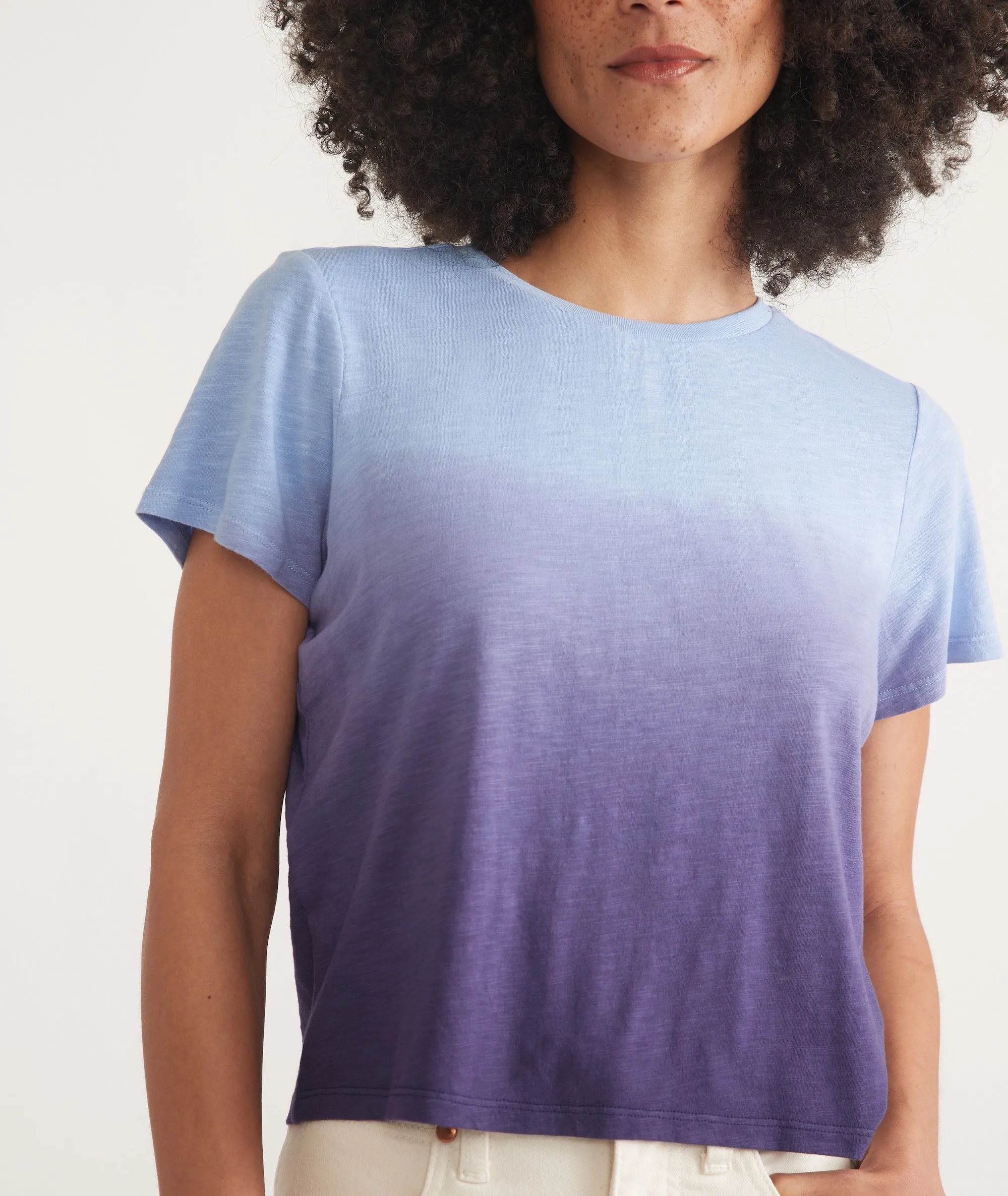 Easy Crew Crop Tee sold by Marine Layer product image thumbnail 2