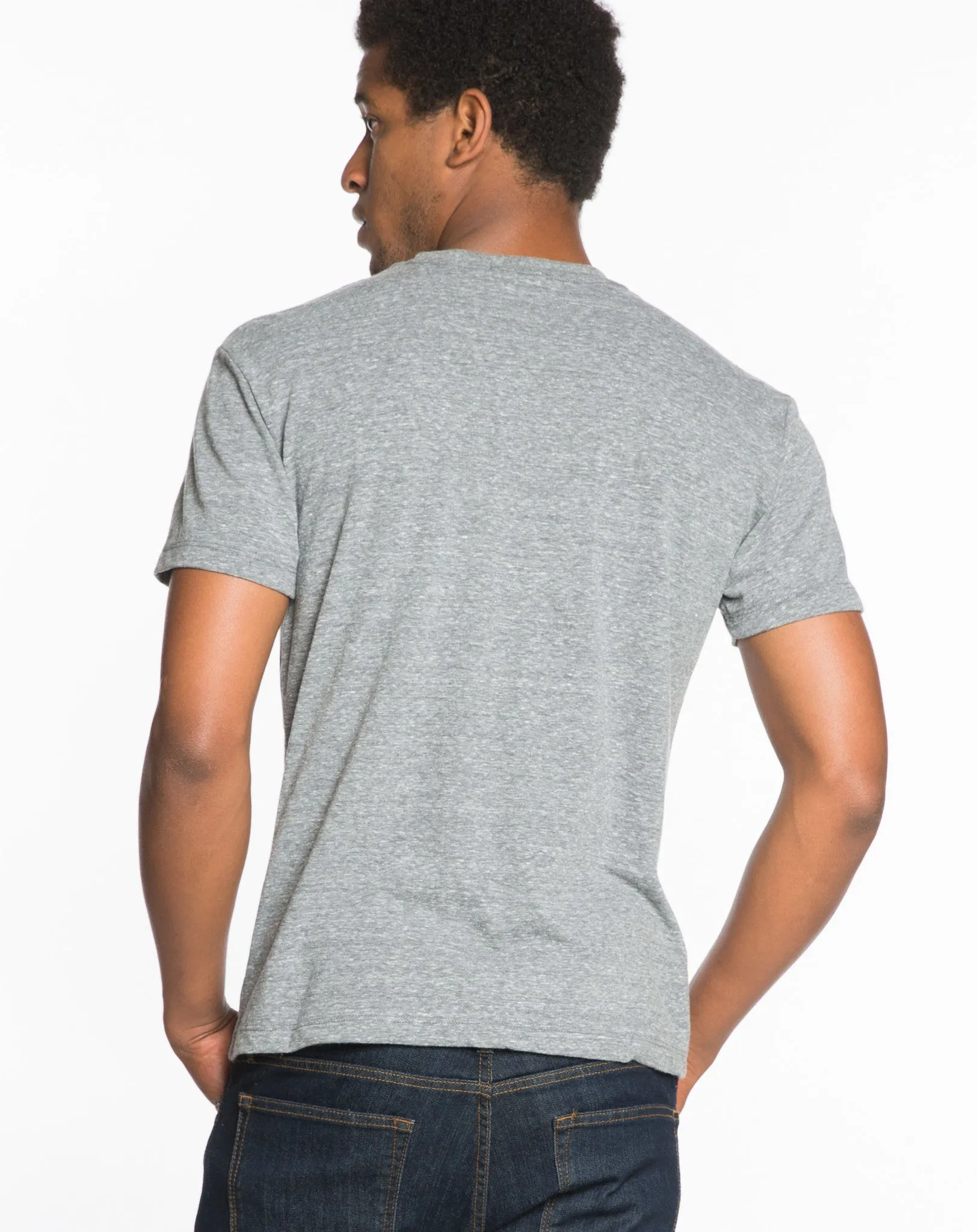 Chest Logo Graphic Tee - Heather Grey sold by Marine Layer product image thumbnail 3
