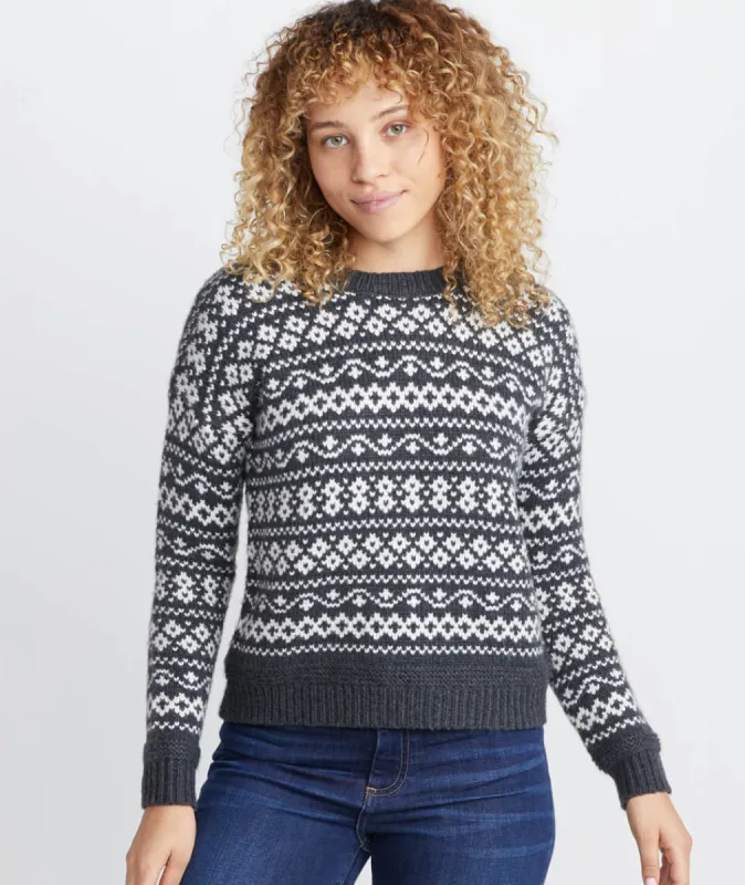 Jill Fair Isle Crewneck sold by Marine Layer