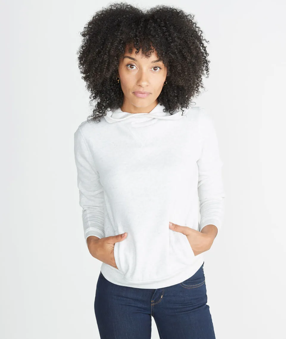 Scarlett Crossover Cowlneck Sweatshirt sold by Marine Layer