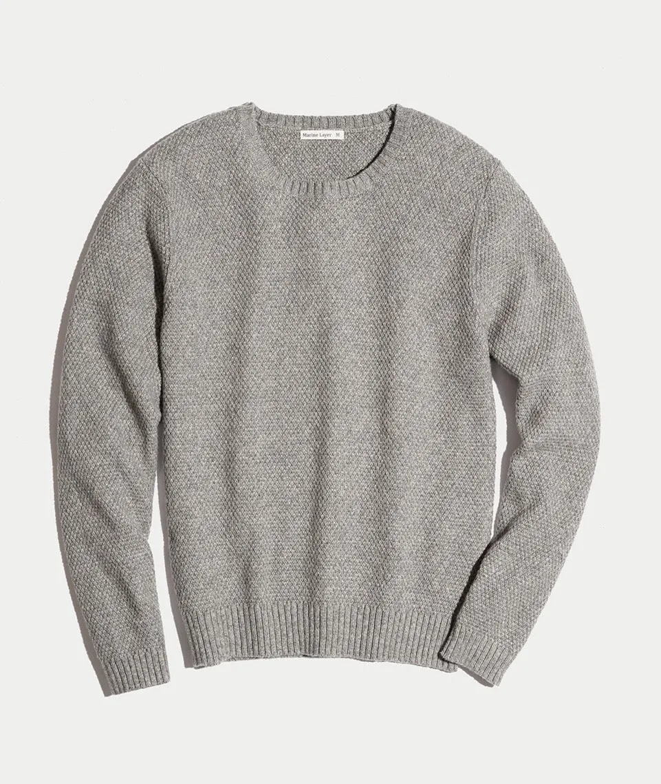 Crosby Crewneck Sweater sold by Marine Layer