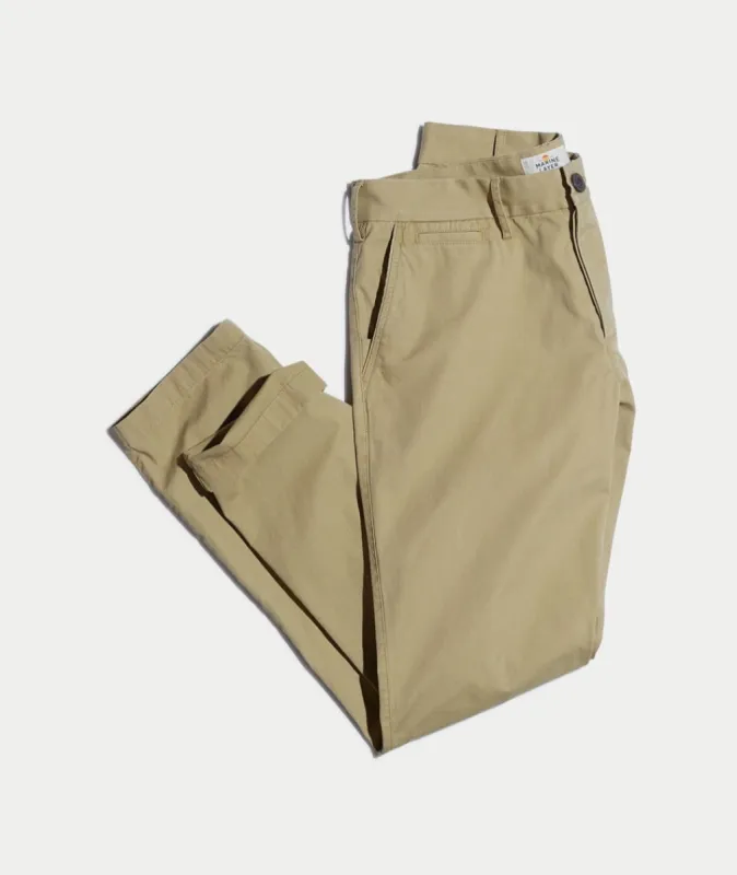 Wilson Walk Pants in Caramel Khaki sold by Marine Layer