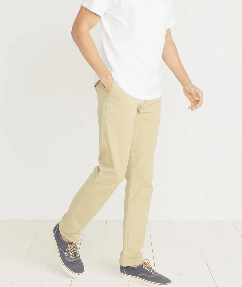 Wilson Walk Pants in Caramel Khaki sold by Marine Layer product image thumbnail 3