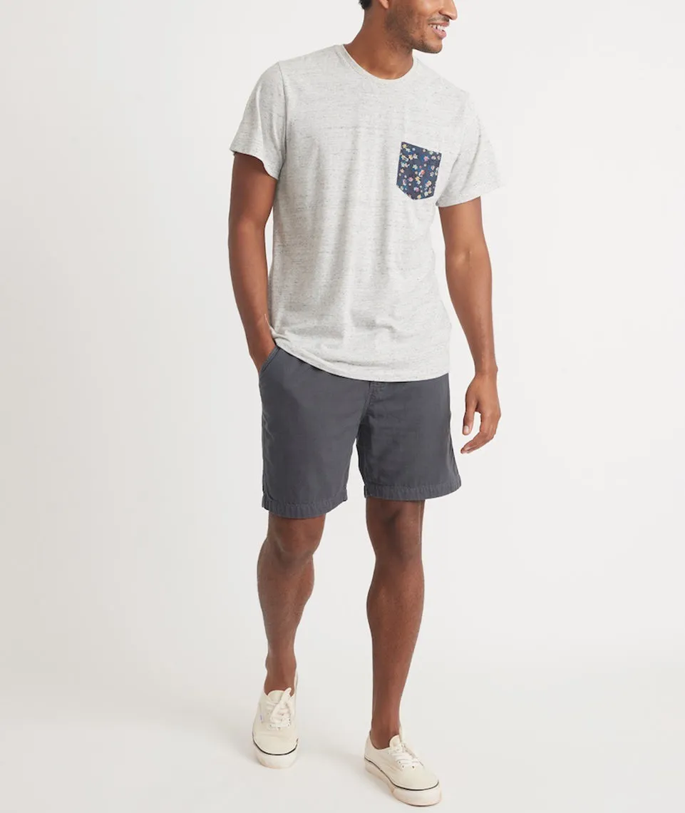 Signature Pocket Tee in Ash Heather sold by Marine Layer product image thumbnail 5