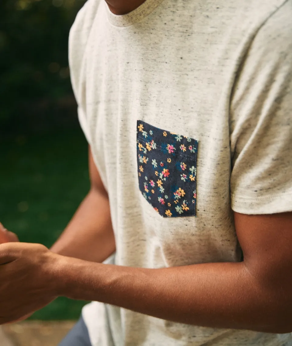 Signature Pocket Tee in Ash Heather sold by Marine Layer product image thumbnail 2