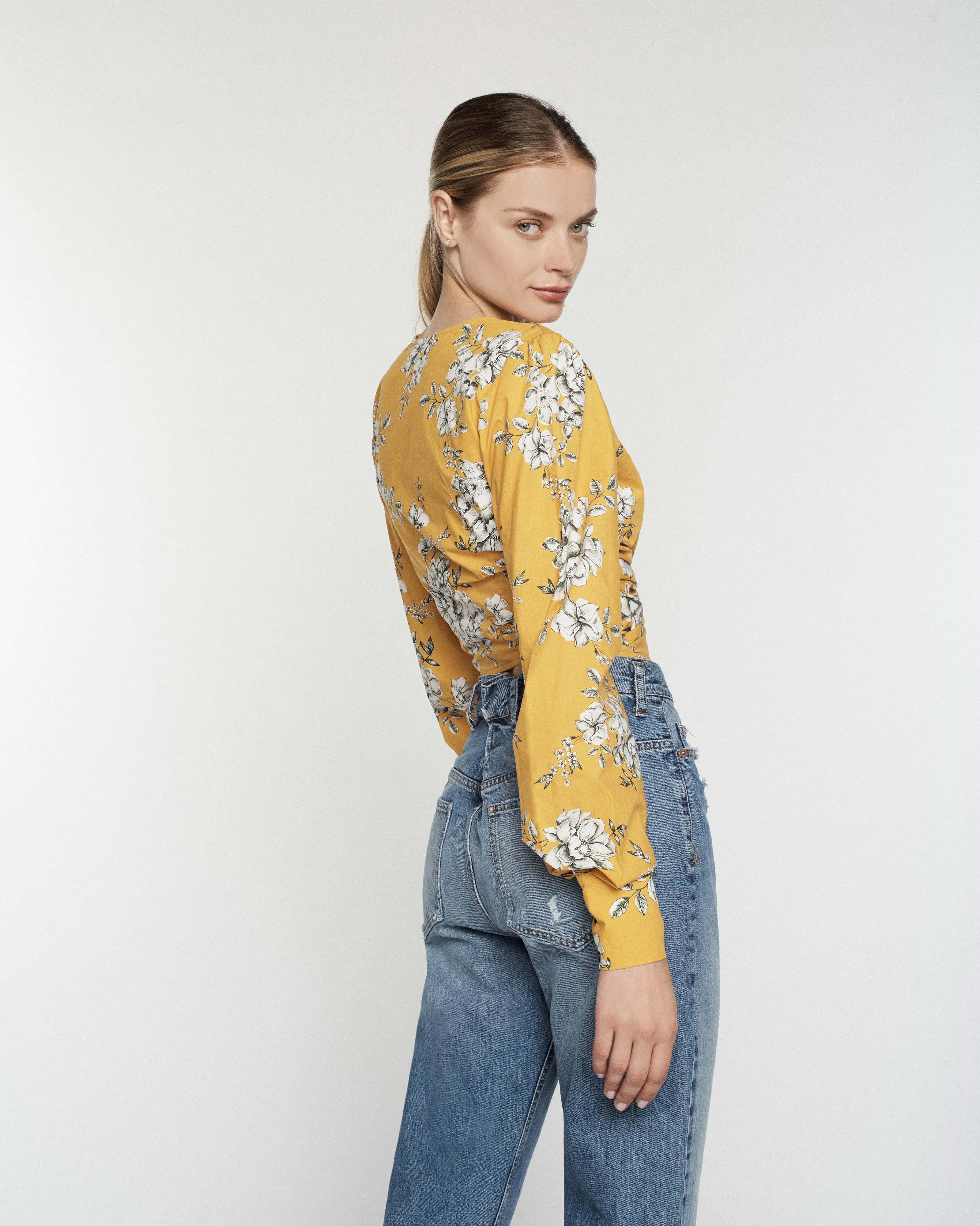 Karlee Twist Print Top sold by Marissa Webb product image thumbnail 3